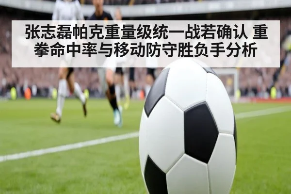 张志磊帕克重量级统一战若确认 重拳命中率与移动防守胜负手分析